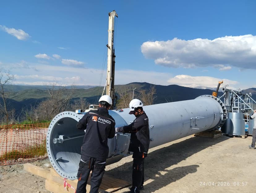 The implementation of the cable car project in the city of Lachin is progressing rapidly and in a planned manner