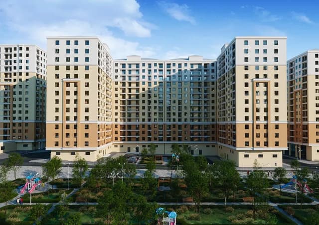 "Blue city" residential complex